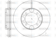 D6827.10 Brzdový kotúč WOKING