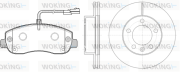 815493.00 Sada bŕzd, Kotúčová brzda WOKING