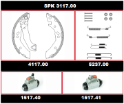 SPK 3117.00 Sada bŕzd, Bubnová brzda Super Precision Kit WOKING