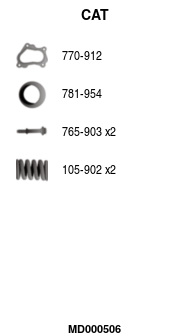 MD000506 Katalyzátor FA1
