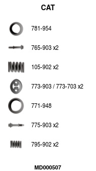 MD000507 Katalyzátor FA1