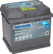 SA530 żtartovacia batéria POWERLINE *** SONNAK