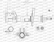 SAB8501.31 Tlmič pérovania OPEN PARTS