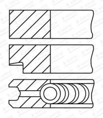 08-421800-10 Sada piestnych krúżkov LKZ-Ring® GOETZE ENGINE