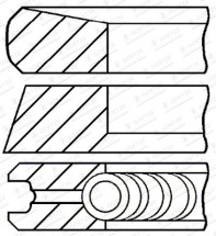 08-424900-00 Sada piestnych krúżkov GOETZE ENGINE