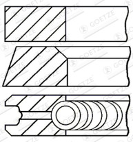 08-433405-00 Sada piestnych krúżkov Goetze Diamond Coated® GOETZE ENGINE