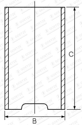 14-010830-00 Vlożka valcov GOETZE ENGINE