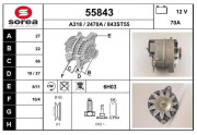 55843 Alternátor EAI