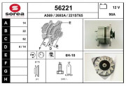 56221 Alternátor EAI