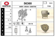 56360 Alternátor EAI