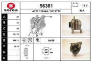 56381 Alternátor EAI