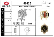 56426 Alternátor EAI