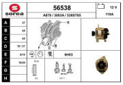 56538 Alternátor EAI