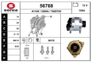 56768 Alternátor EAI