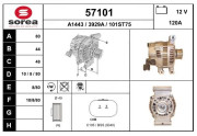 57101 Alternátor EAI