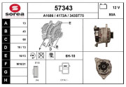 57343 Alternátor EAI