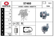 57460 Alternátor EAI