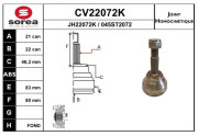 CV22072K Sada kĺbov hnacieho hriadeľa EAI