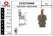 CV22194AK Sada kĺbov hnacieho hriadeľa EAI