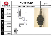 CV22254K Sada kĺbov hnacieho hriadeľa EAI