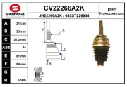 CV22266A2K Sada kĺbov hnacieho hriadeľa EAI