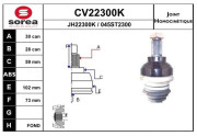 CV22300K Sada kĺbov hnacieho hriadeľa EAI