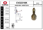 CV22316K Sada kĺbov hnacieho hriadeľa EAI