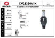 CV22320A1K Sada kĺbov hnacieho hriadeľa EAI