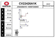 CV22426A1K Sada kĺbov hnacieho hriadeľa EAI