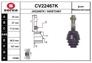 CV22467K Sada kĺbov hnacieho hriadeľa EAI