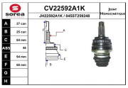 CV22592A1K Sada kĺbov hnacieho hriadeľa EAI