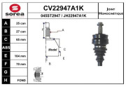 CV22947A1K Sada kĺbov hnacieho hriadeľa EAI