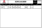SOR1161800 Prevodka riadenia EAI