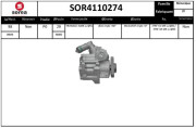 SOR4110274 Hydraulické čerpadlo pre riadenie EAI