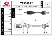 T29069A2 Hnací hriadeľ EAI