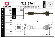 T29137A1 Hnací hriadeľ EAI