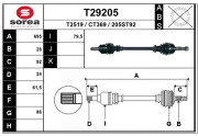 T29205 Hnací hriadeľ EAI