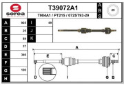 T39072A1 Hnací hriadeľ EAI