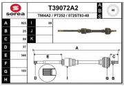 T39072A2 Hnací hriadeľ EAI