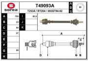 T49093A Hnací hriadeľ EAI