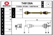 T49138A Hnací hriadeľ EAI