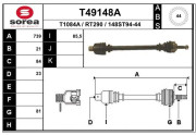 T49148A Hnací hriadeľ EAI