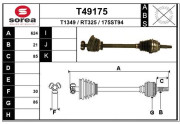 T49175 Hnací hriadeľ EAI