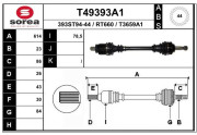 T49393A1 Hnací hriadeľ EAI