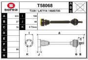 T58068 Hnací hriadeľ EAI