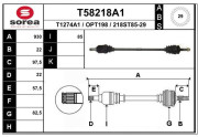 T58218A1 Hnací hriadeľ EAI