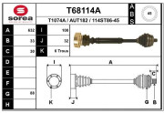 T68114A Hnací hriadeľ EAI