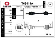 T68419A1 Hnací hriadeľ EAI