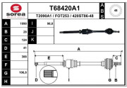 T68420A1 Hnací hriadeľ EAI