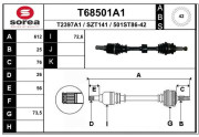 T68501A1 Hnací hriadeľ EAI